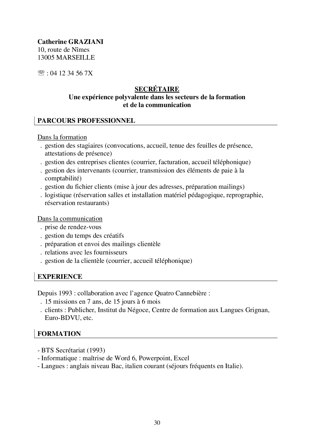 Lettre De Motivation 3eme Prepa Pro Exemple - Template ...