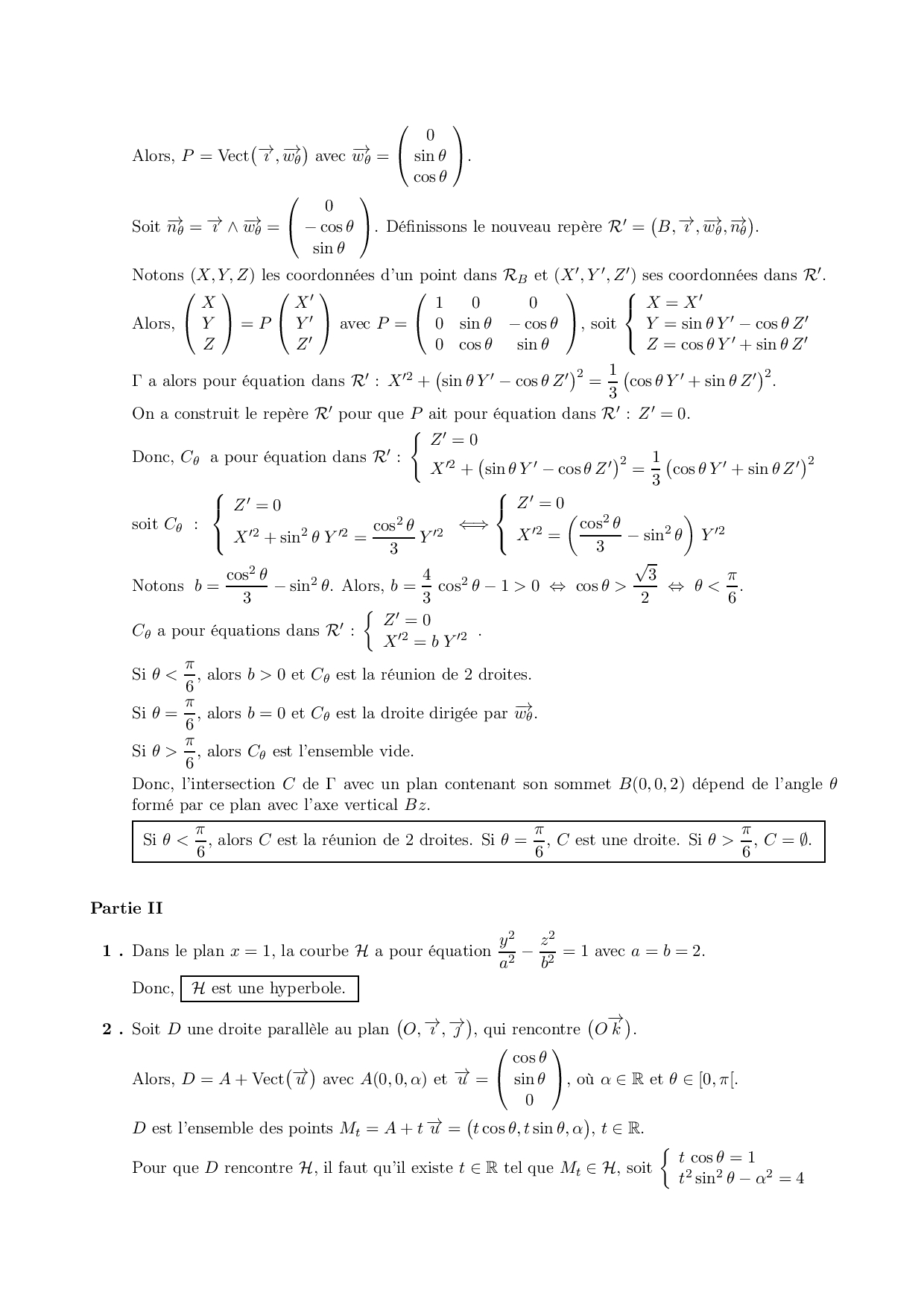 Banque PT 2011 Maths B Corrigé - AlloSchool