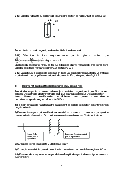 Banque PT 2010 Physique Chimie B Epreuve - AlloSchool