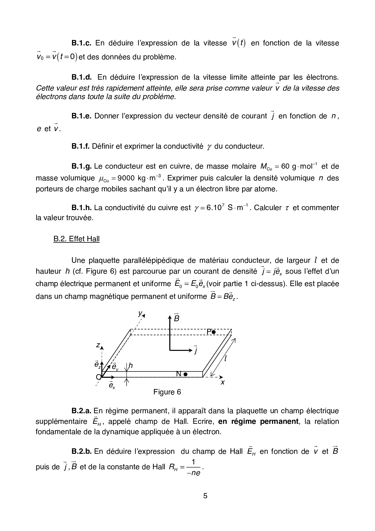 Banque PT 2014 Physique Chimie B Epreuve - AlloSchool