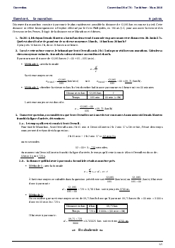 Corrigé Devoir 6 - AlloSchool