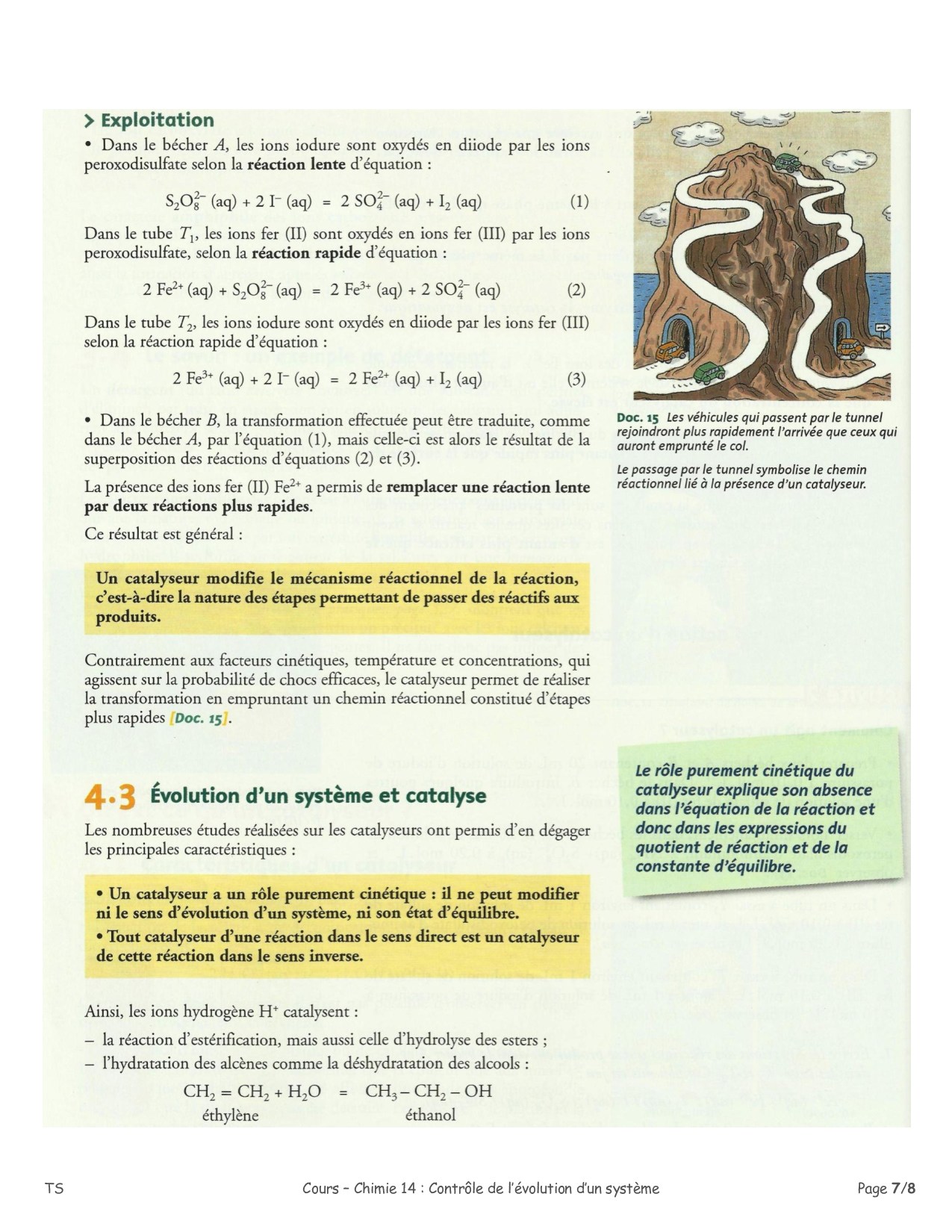 Contrôle De L'évolution D'un Système Chimique - Cours 2 - AlloSchool