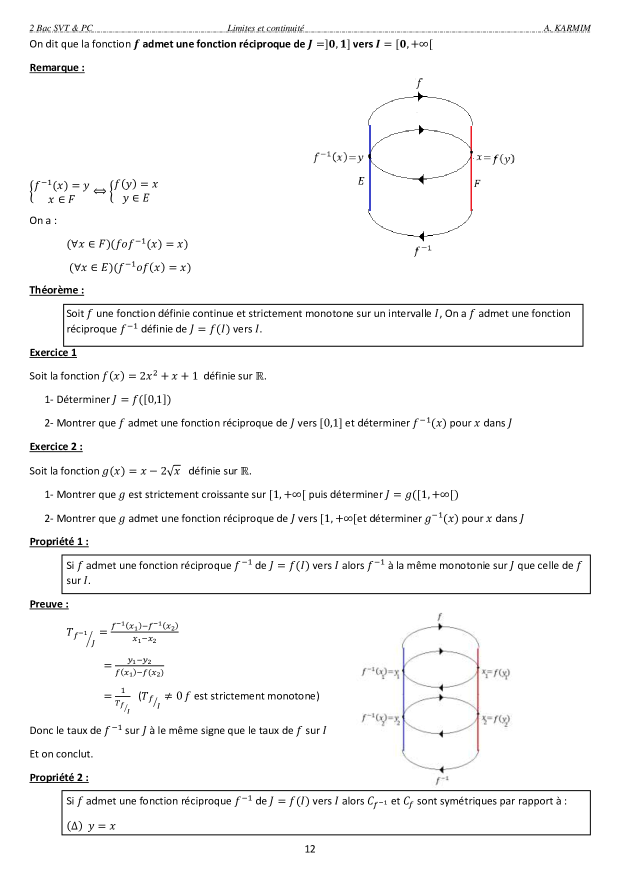 Limites Et Continuité - Cours 2 - AlloSchool