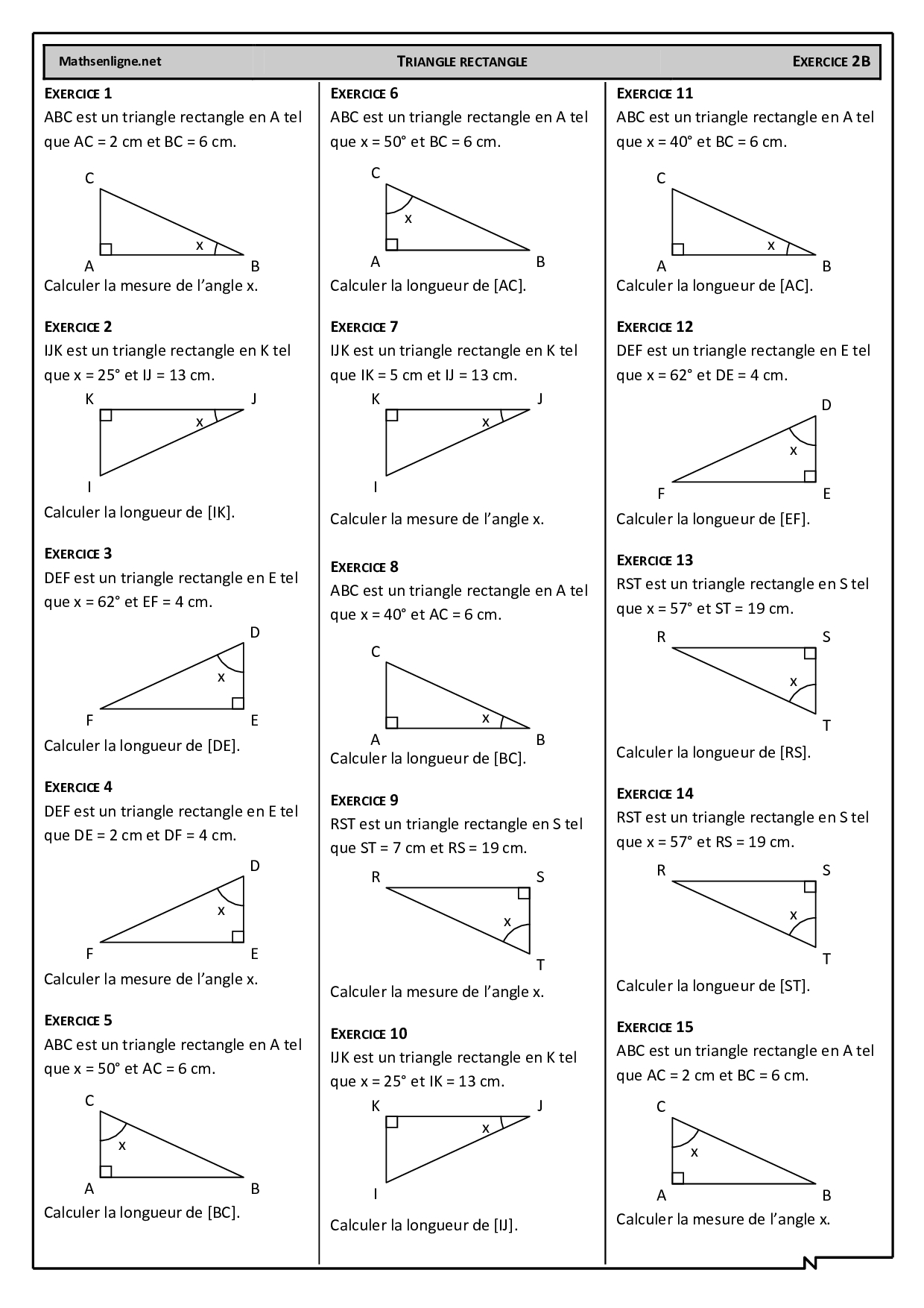 Appliquer Les Formules Trigonométriques - Exercices 2 - AlloSchool