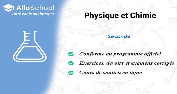 Physique Et Chimie Seconde Alloschoolalloschool