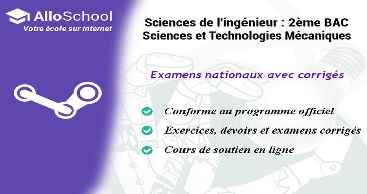 Examens Nationaux Avec Corrigés - AlloSchool